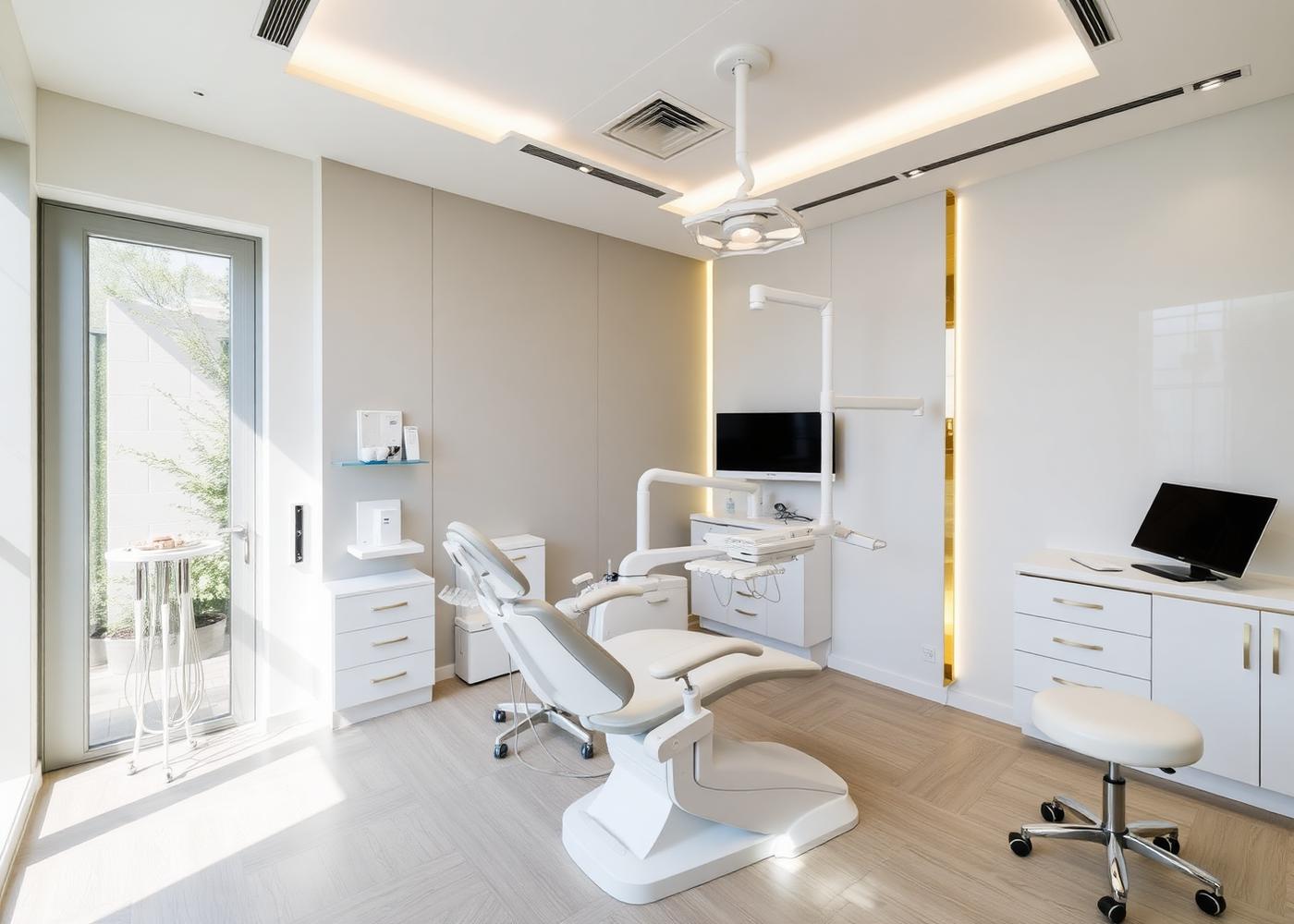 Sri Shobh Dental clinic interior in Tukkuguda